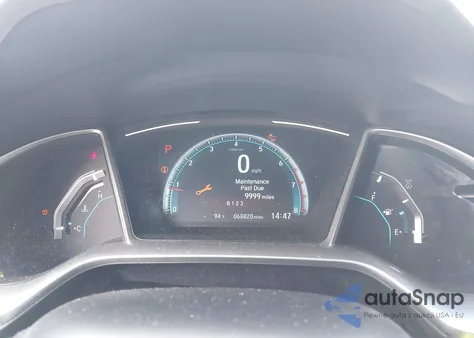 2017 Honda Civic Touring из США, поврежденный, VIN 2HGFC1F96HH640817